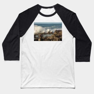 Spray over rocks. Baseball T-Shirt